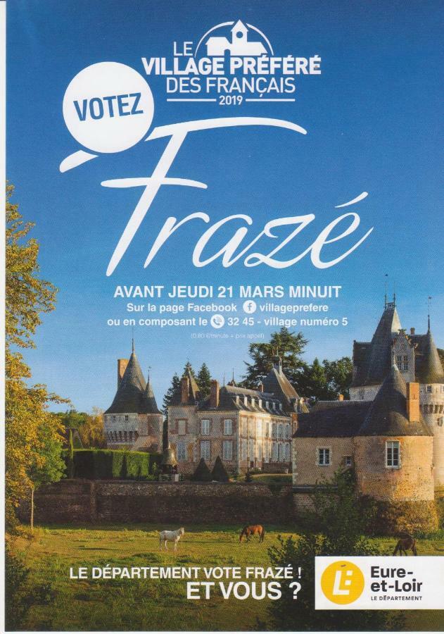Bed and Breakfast La Sauleraie Frazé Zewnętrze zdjęcie